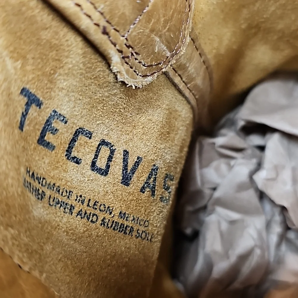 TACOVAS THE STOCKTON BISON ROPER STYLE WESTERN BOOT